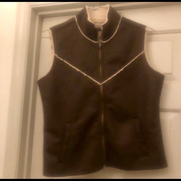 Legacy Falls Faux Leather Vest - Picture 1 of 5